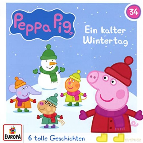 Peppa Pig Hörspiele: Folge 34: Ein Kalter Wintertag [CD]