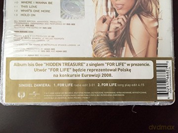 Isis Gee: Hidden Treasure+For Life (Eurowizja) [2CD]