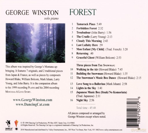 George Winston: Forest [CD]