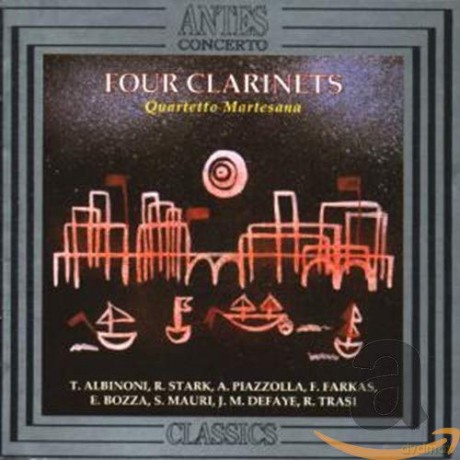 Quartetto Martesana: Four Clarinets [CD]