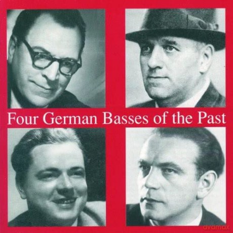 Hofmann/Schirp/Greindl/Schweebs: Four German Basses Of The Past [CD]