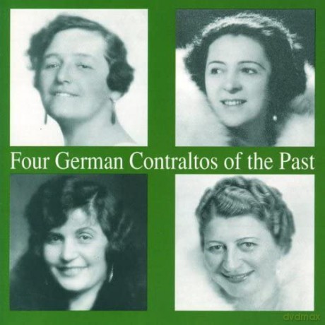 Willer/Liebenberg/Olczewska/Klose: Four German Contraltos Of The [CD]