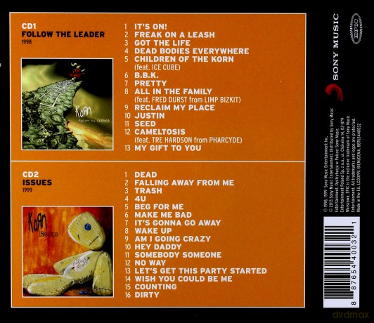 Korn: Follow The Leader/Issues [2CD]