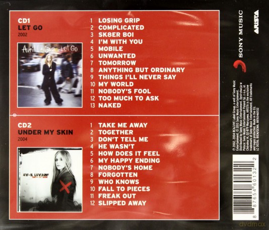 Avril Lavigne: Let Go/Under My Skin [2CD]