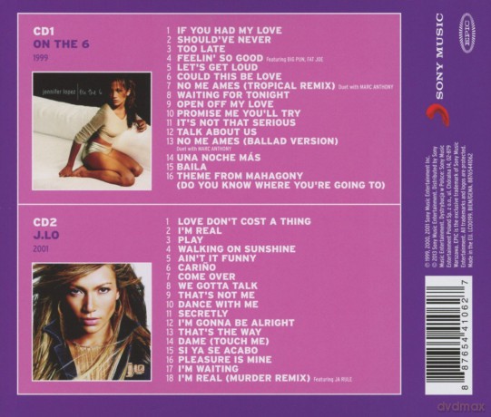 Jennifer Lopez: On The 6/J. Lo [2CD]