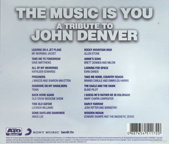 The Music Is You - A Tribute To John Denver [CD]