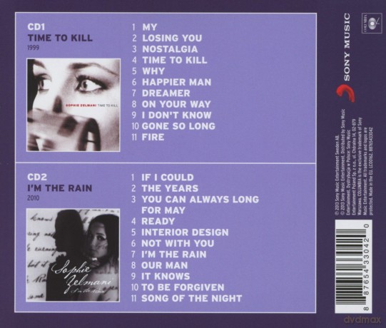 Sophie Zelmani: Time To Kill/I'm The Rain [2CD]
