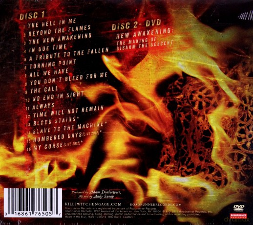 Killswitch Engage: Disarm The Descent (digipack) [CD]+[DVD]