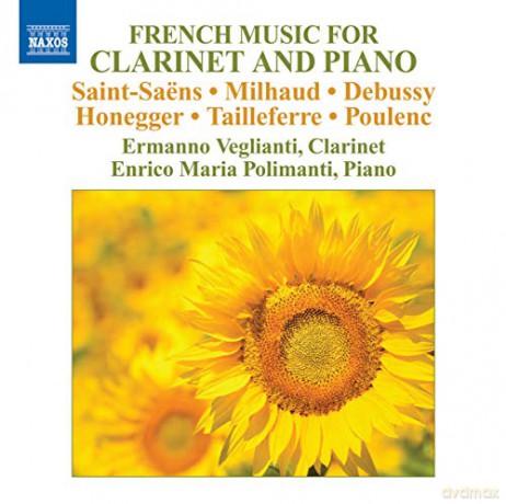 French Music for Clarinet+Piano [CD]