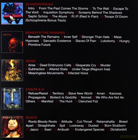 Sepultura: Complete Max Cavalera Collecti [5CD]