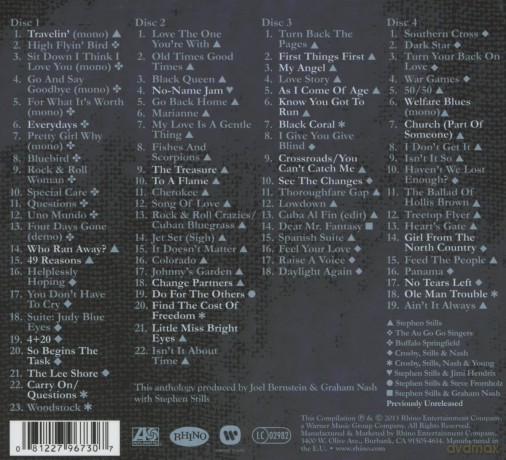 Stephen Stills: Carry On [BOX] [4CD]
