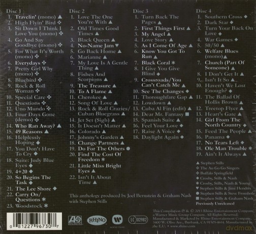 Stephen Stills: Carry On [BOX] [4CD]