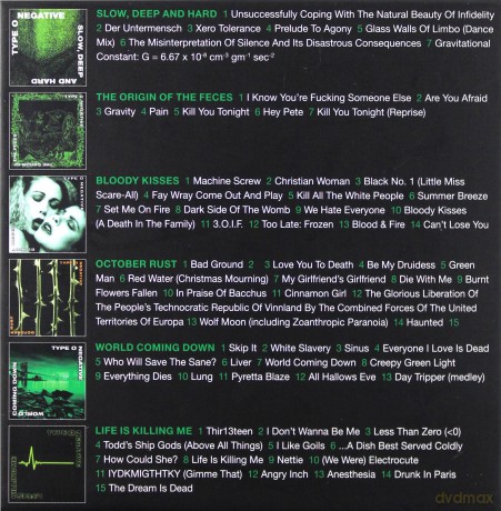 Type O Negative: Complete Roadrunner Collection [6CD]