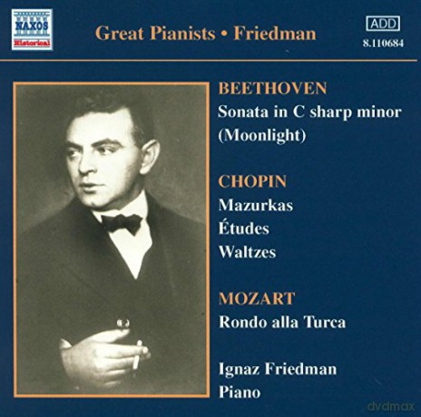 Ignaz Friedman: FRIEDMAN:Complete Recordings 1 [CD]