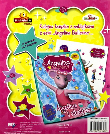 Angelina Ballerina nr 09 Zakręcona baletnica [KSIĄŻKA]