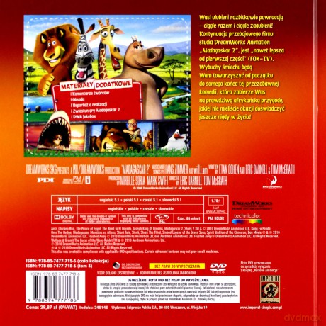 Madagaskar 2 (booklet) [DVD]