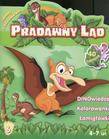 Pradawny Ląd Zabawy Z Dinozaurami Nr 6 [KSIĄŻKA]