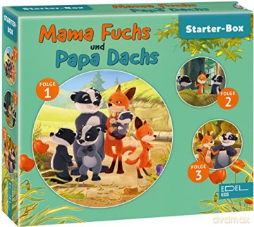 Mama Fuchs Und Papa Dachs: Fuchs&Dachs-(1)Starter-Box [3CD]