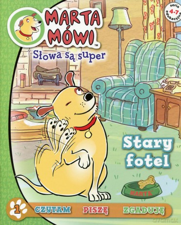 Marta Mówi Słowa Są Super Nr 1 Stary fotel [KSIĄŻKA]