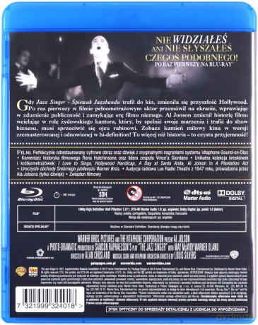 Jazz Singer - Śpiewak Jazzbandu [Blu-Ray]