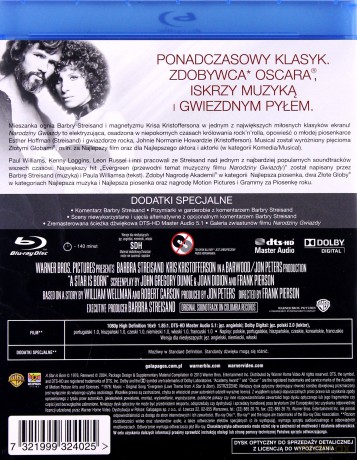 Narodziny gwiazdy (1976) [Blu-Ray]