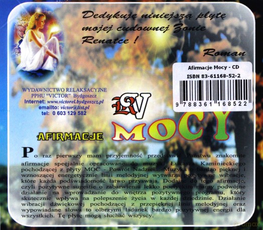 Afirmacje Mocy - Roman Rybacki  [CD]