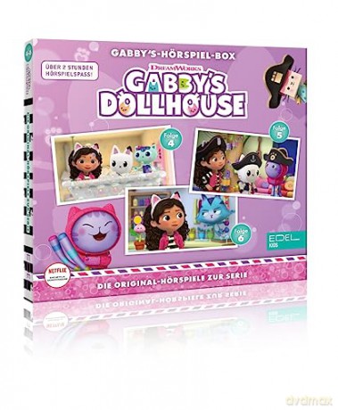 Gabby's Dollhouse: Gabby's-(4-6)HSP-Box [3CD]