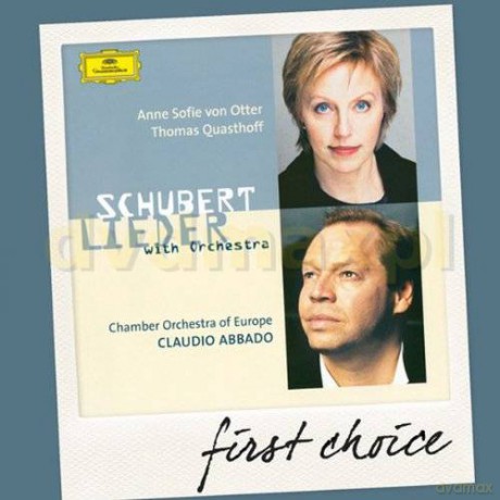 Anne Sofie Von Otter: Schubert Orchestral Songs (First Chice) [CD]