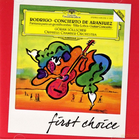 Goran Sollscher: Rodrigo, Villa Lobos (First Chice) [CD]