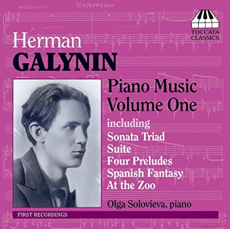 Olga Solovieva: GALYNIN: Piano Music Vol.1 [CD]