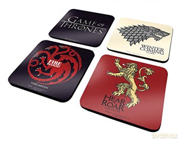 Game Of Thrones 4 Coaster Set 4 Coaster Set- [CD]