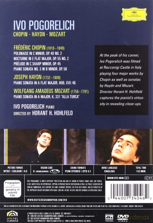 Ivo Pogorelich: Ivo Pogorelich In Castello Reale Di Racc [DVD]