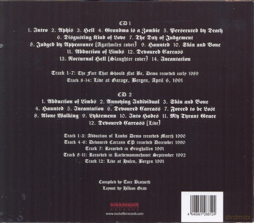 Old Funeral: Our Condolences 1988-1992 [2CD]