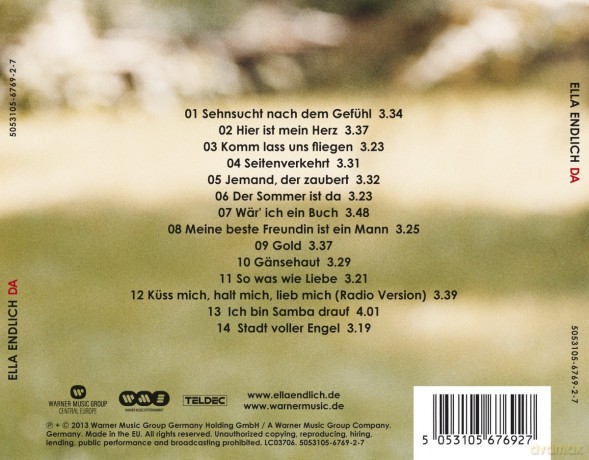 Ella Endlich: Da [CD]