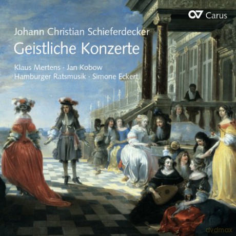 Mertens/Kobow/Eckert/Hamburger Ratsmusik: Geistliche Konzerte [CD]