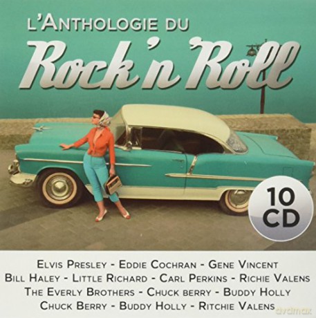 L'anthologie Du Rock'n Roll: Gene vincent,holly b,berry c... [10CD]