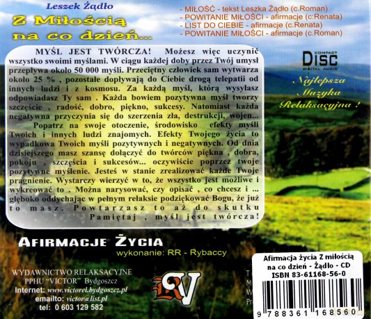 Afirmacje Życia Z miłością na co dzień [CD]