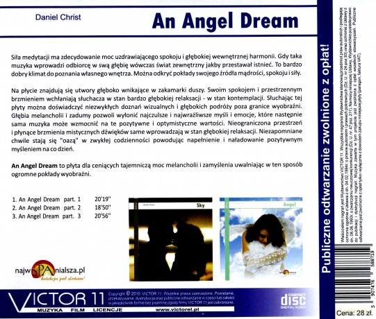 An Angel Dream - Daniel Christ (reedycja) [CD]