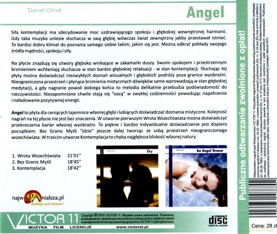 Angel - Daniel Christ (reedycja)  [CD]