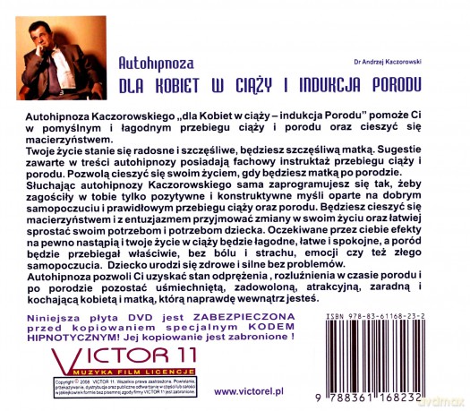 Autohipnoza dla kobiet w ciąży - indukcja porodu  [CD]