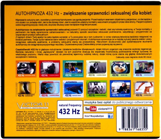 Autohipnoza na zwiększenie sprawności seksualnej u kobiet  [CD]