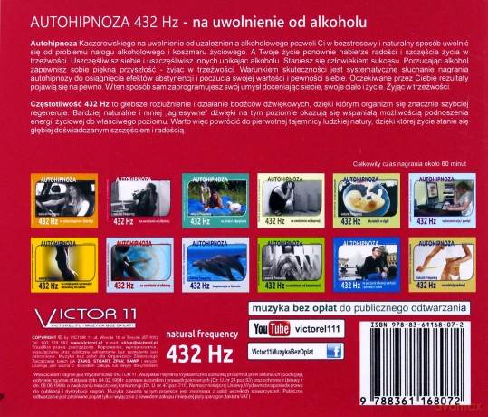 Autohipnoza na uwolnienie od alkoholu  [CD]
