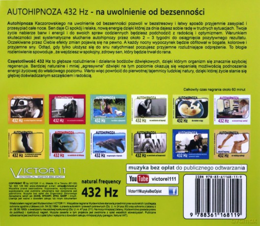 Autohipnoza na uwolnienie od bezsenności  [CD]