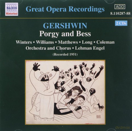Engel/Winters/Williams/+: GERSHWIN: Porgy and Bess [2CD]