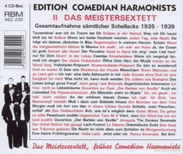Meistersextett: Gesamtaufnahme Sämtlicher Schellacks 1935-1939 [4CD]