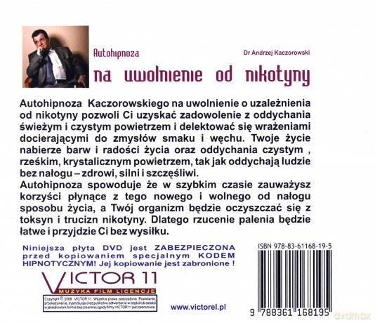 Autohipnoza na uwolnienie od nikotyny  [CD]