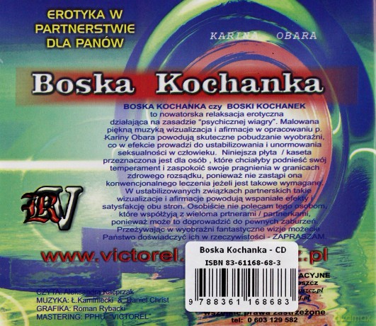 Boska Kochanka erotyka w partnerstwie dla Panów [CD]