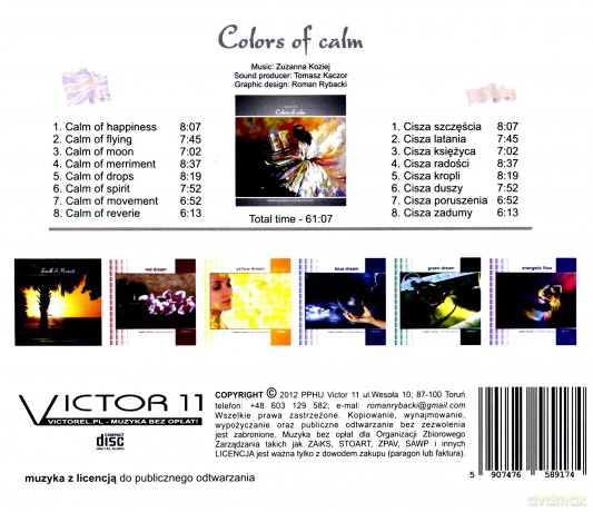 Zuzanna Koziej: Colors of calm [CD]
