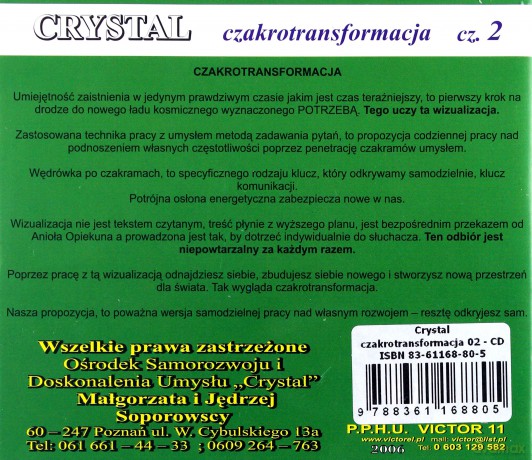 Czakrotransformacja 2  [CD]