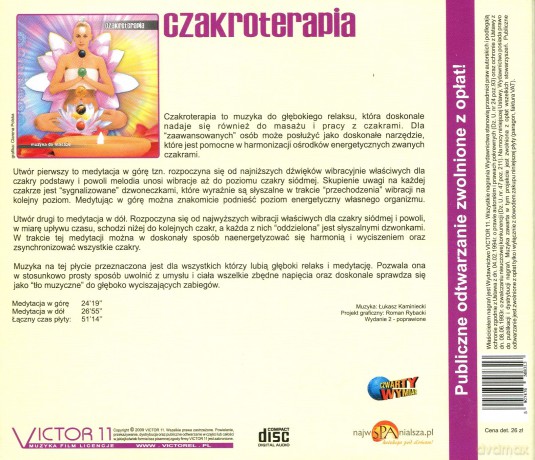 Czakroterapia - Łukasz Kaminiecki  [CD]